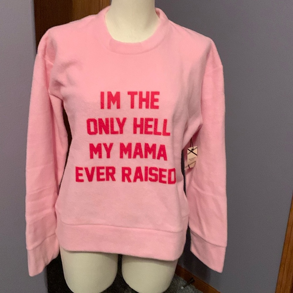 Daydream Nation Fleece Cropped Graphic Sweatshirt, size XS